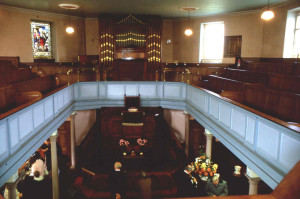 Heptonstall  church Interior